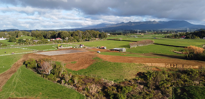 Horse Arena Site and Preparation