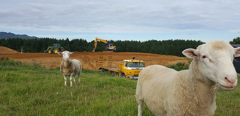 maintenance farm works clearing