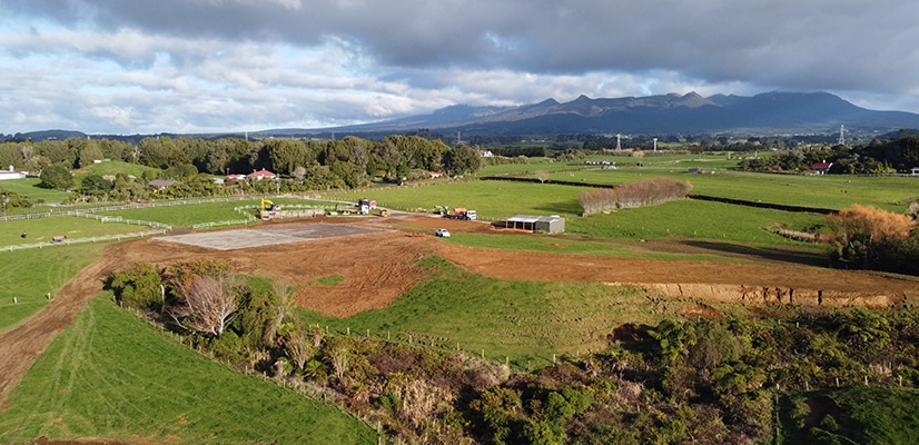 Horse Arena Site and Preparation
