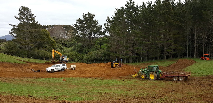 Site preparation site works