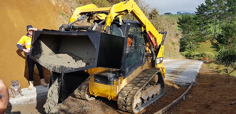 Skid-steer Concrete Bucket