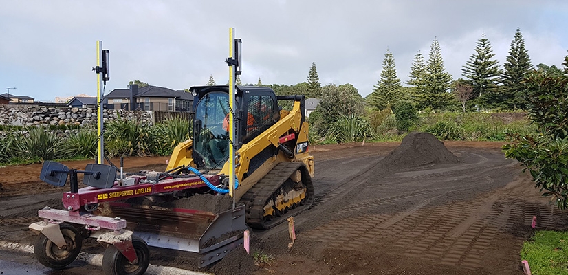 Skid-steer Laser Leveller